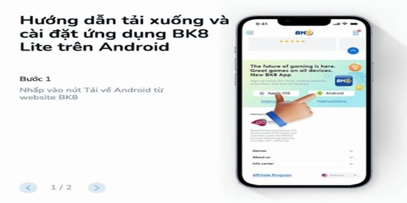 Cách Tải App BK8 Trên Android