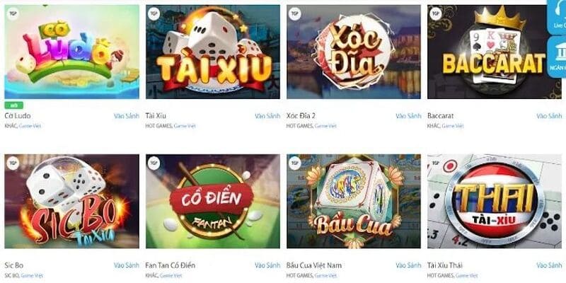 Các thể loại game bài phổ biến nhất trên Thienhabet