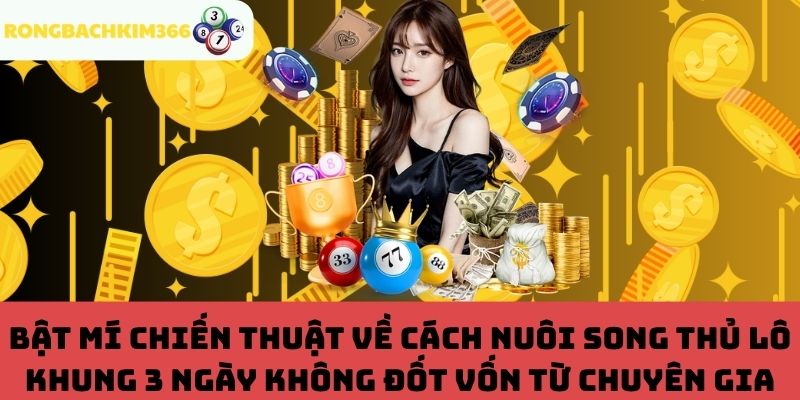 Chiến thuật nuôi song thủ lô khung 3 ngày thông minh