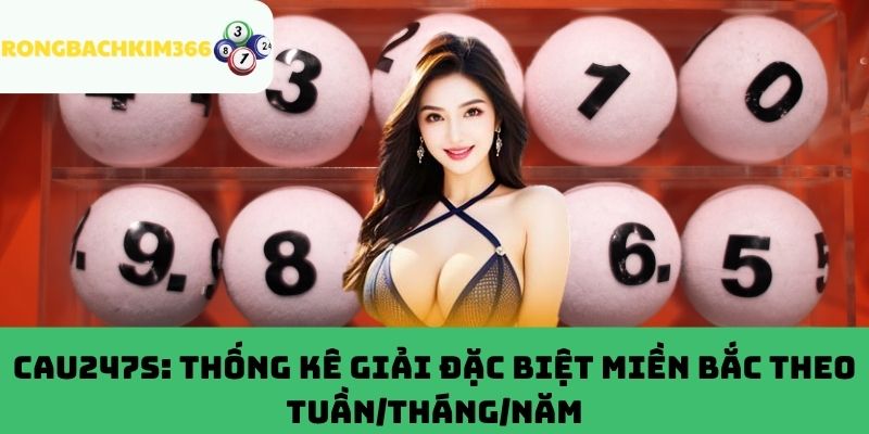 Cau247s: Thống kê giải đặc biệt Miền Bắc theo tuần/tháng/năm