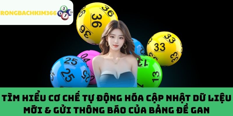 Cơ chế tự động hóa cập nhật dữ liệu mới & gửi thông báo của bảng đề gan